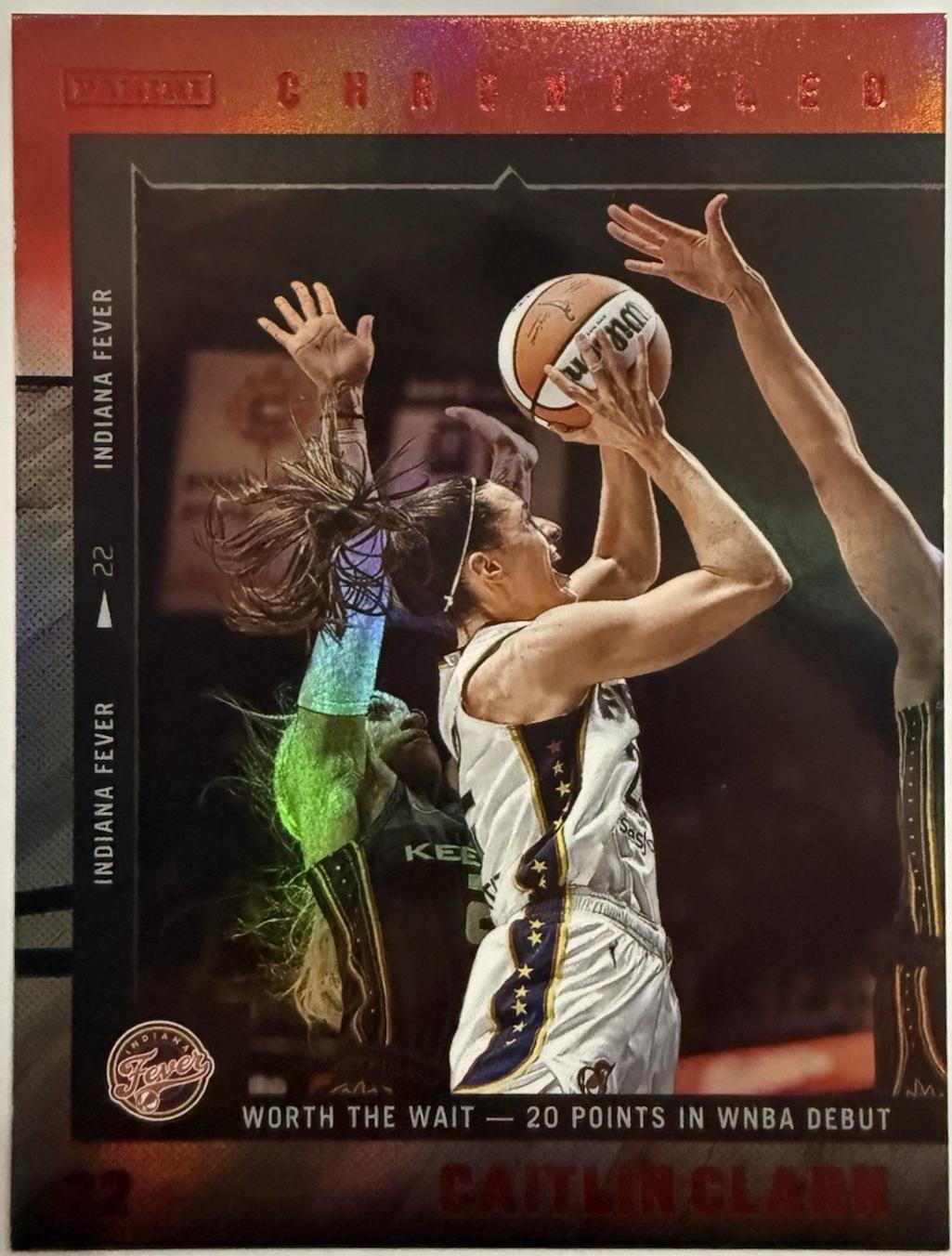 Caitlin Clark [Red Holo] #2
