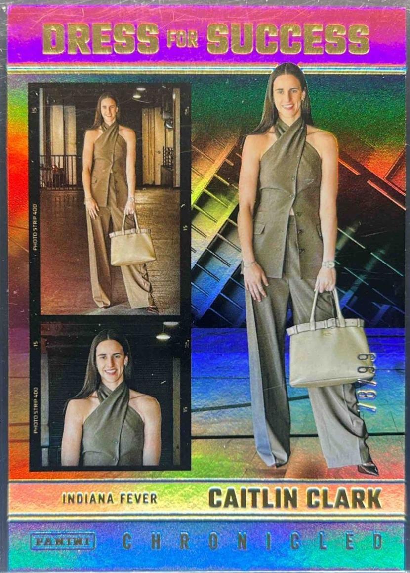 Caitlin Clark [Red Holo] #25