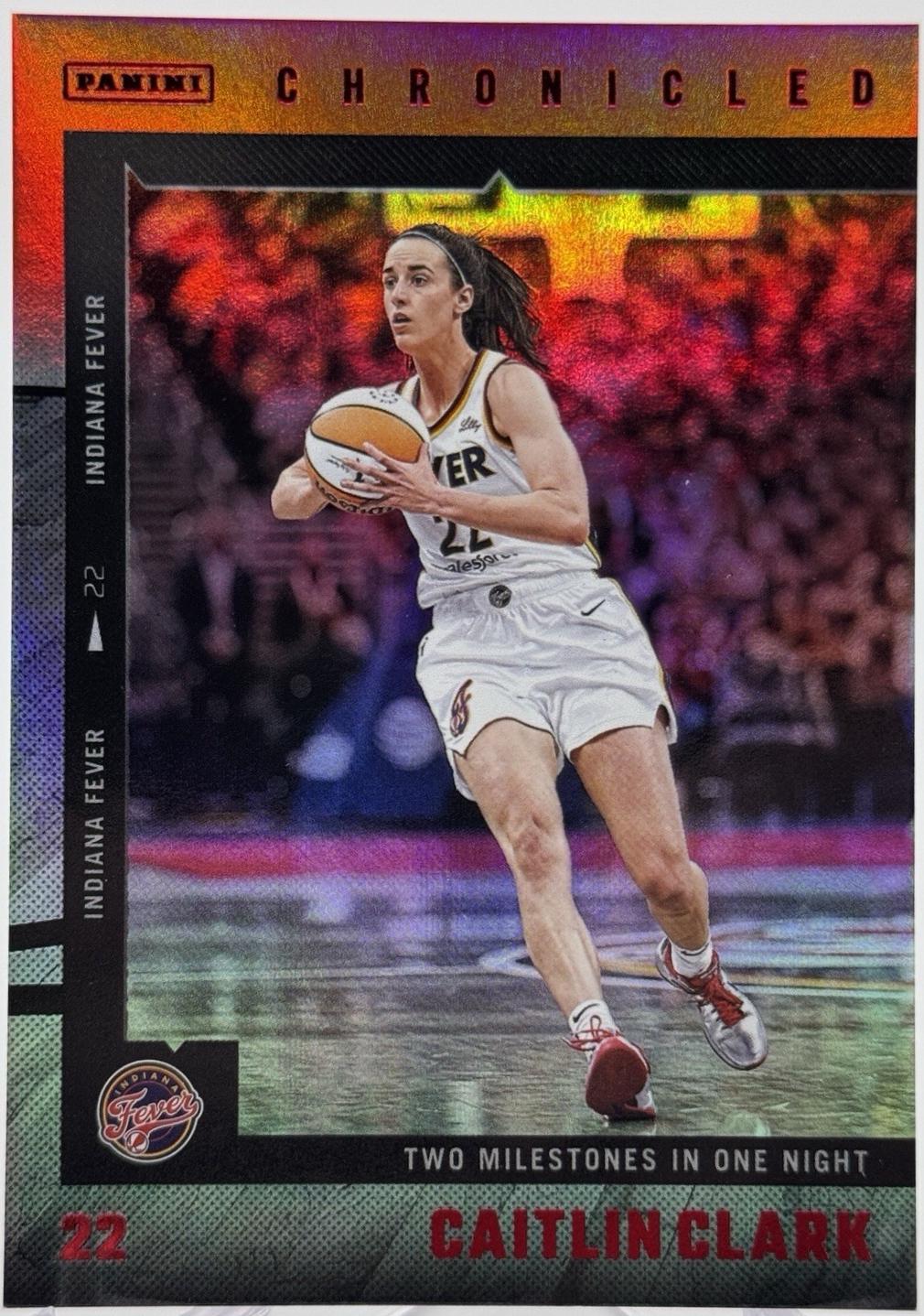 Caitlin Clark [Red Holo] #3