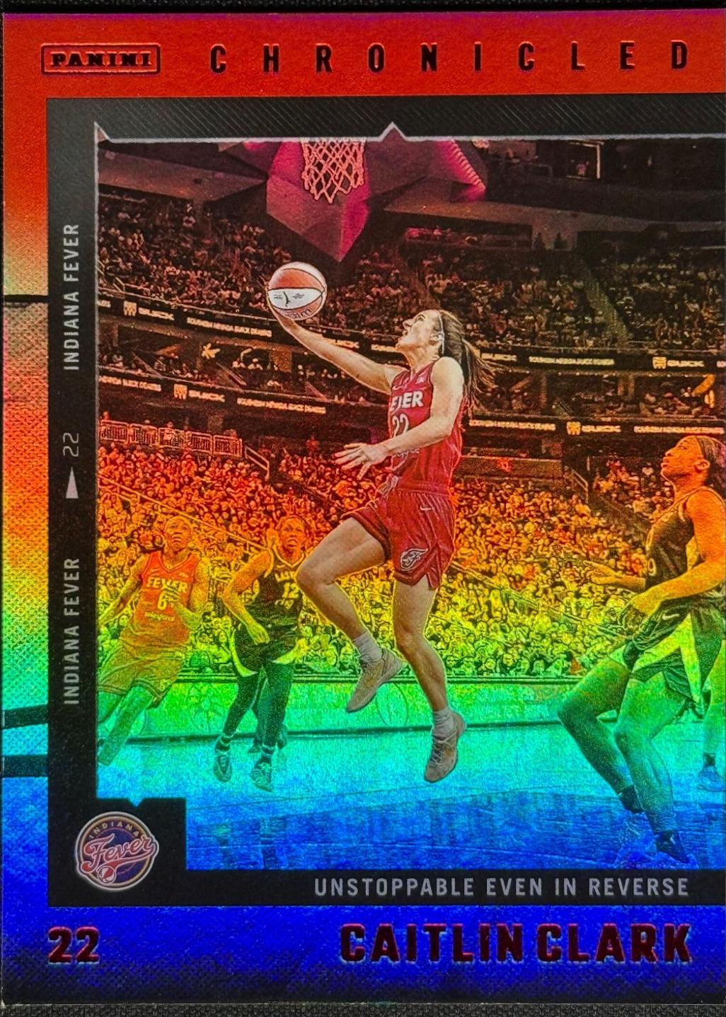 Caitlin Clark [Red Holo] #35