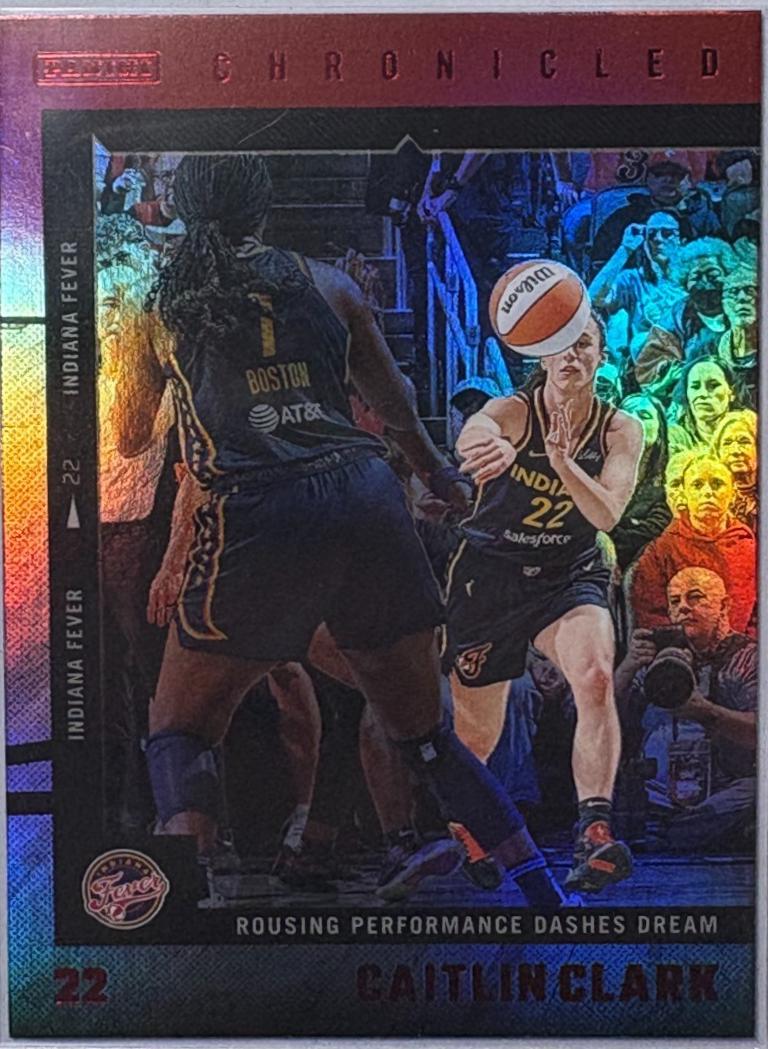 Caitlin Clark [Red Holo] #38
