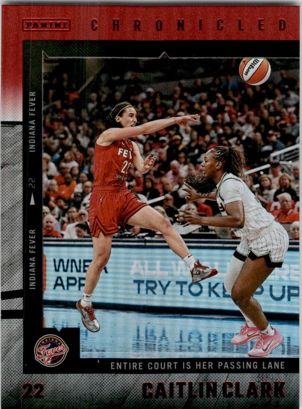 Caitlin Clark [Red Holo] #39