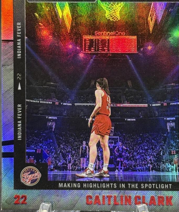 Caitlin Clark [Red Holo] #42