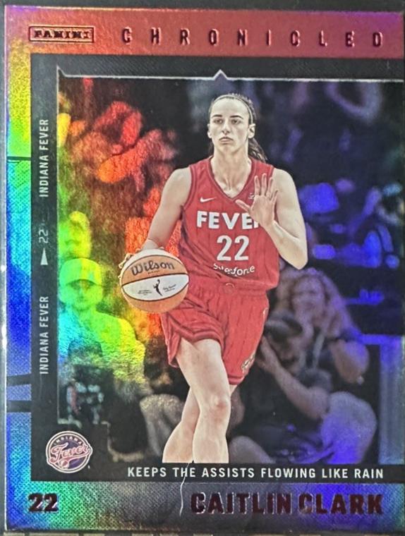 Caitlin Clark [Red Holo] #43