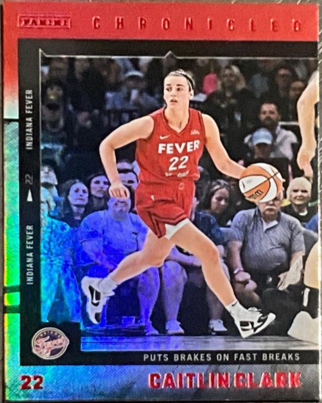 Caitlin Clark [Red Holo] #44