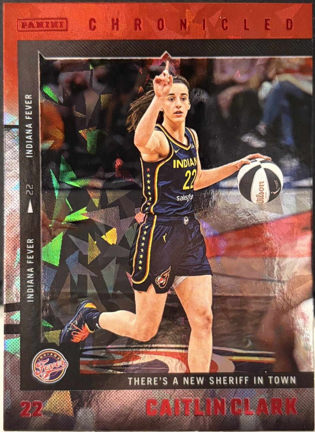 Caitlin Clark [Red Holo] #49