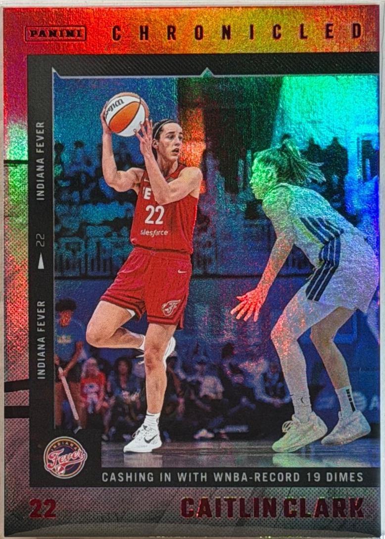 Caitlin Clark [Red Holo] #6