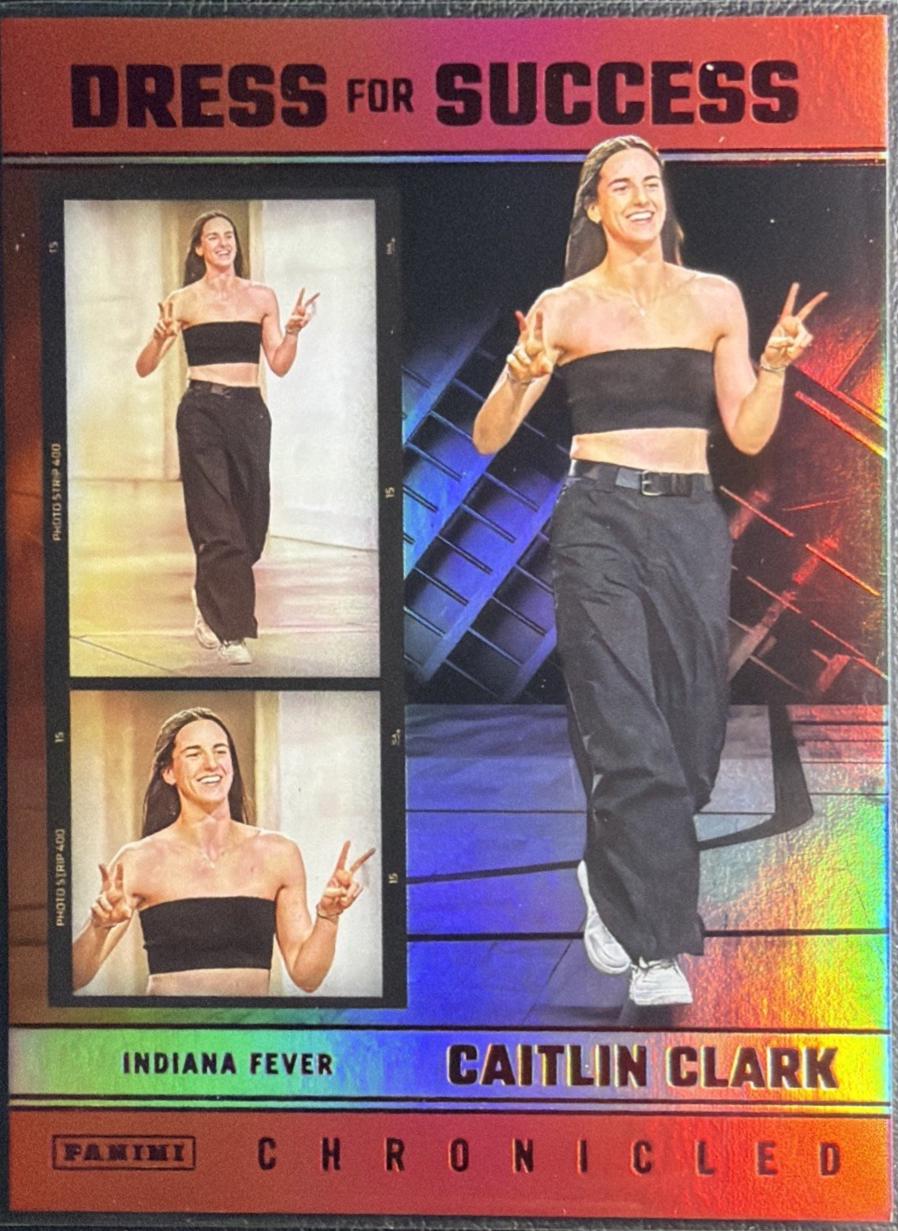 Caitlin Clark [Red Holo] #68