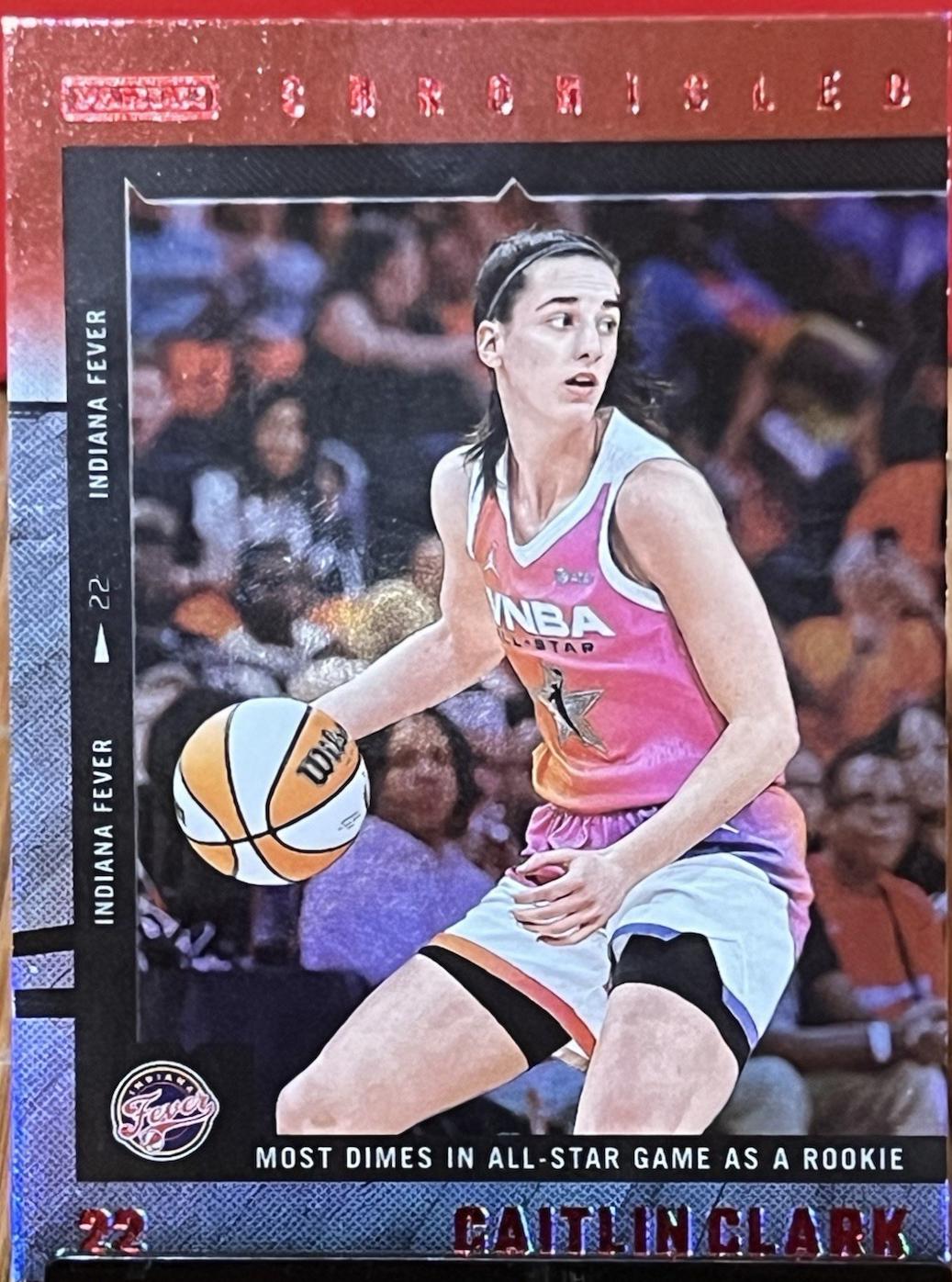 Caitlin Clark [Red Holo] #7