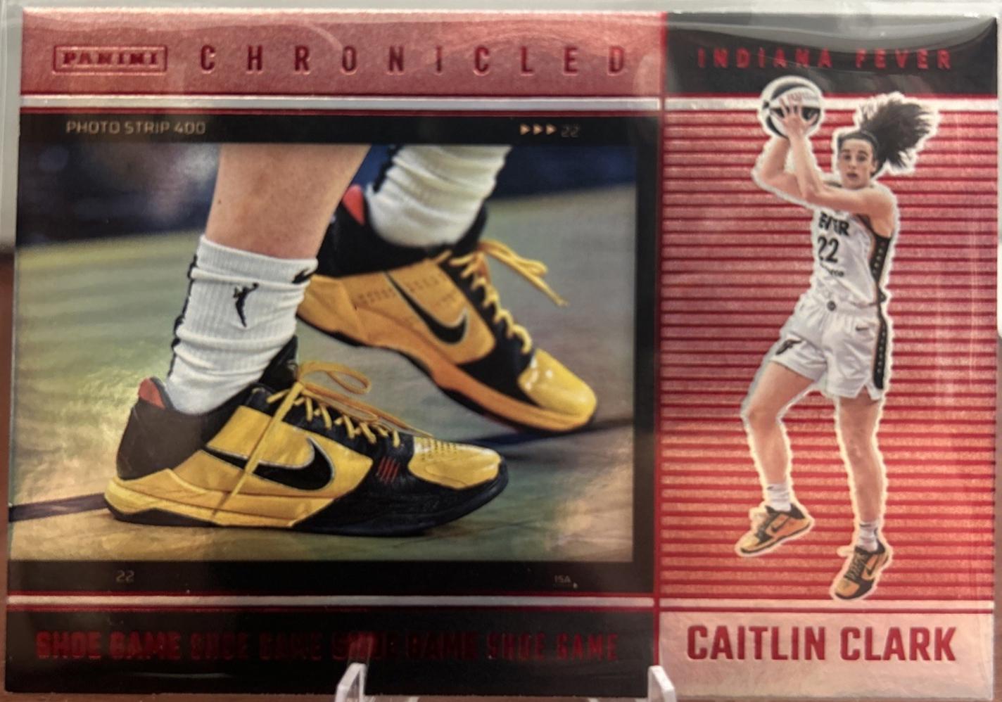 Caitlin Clark [Red Holo] #75