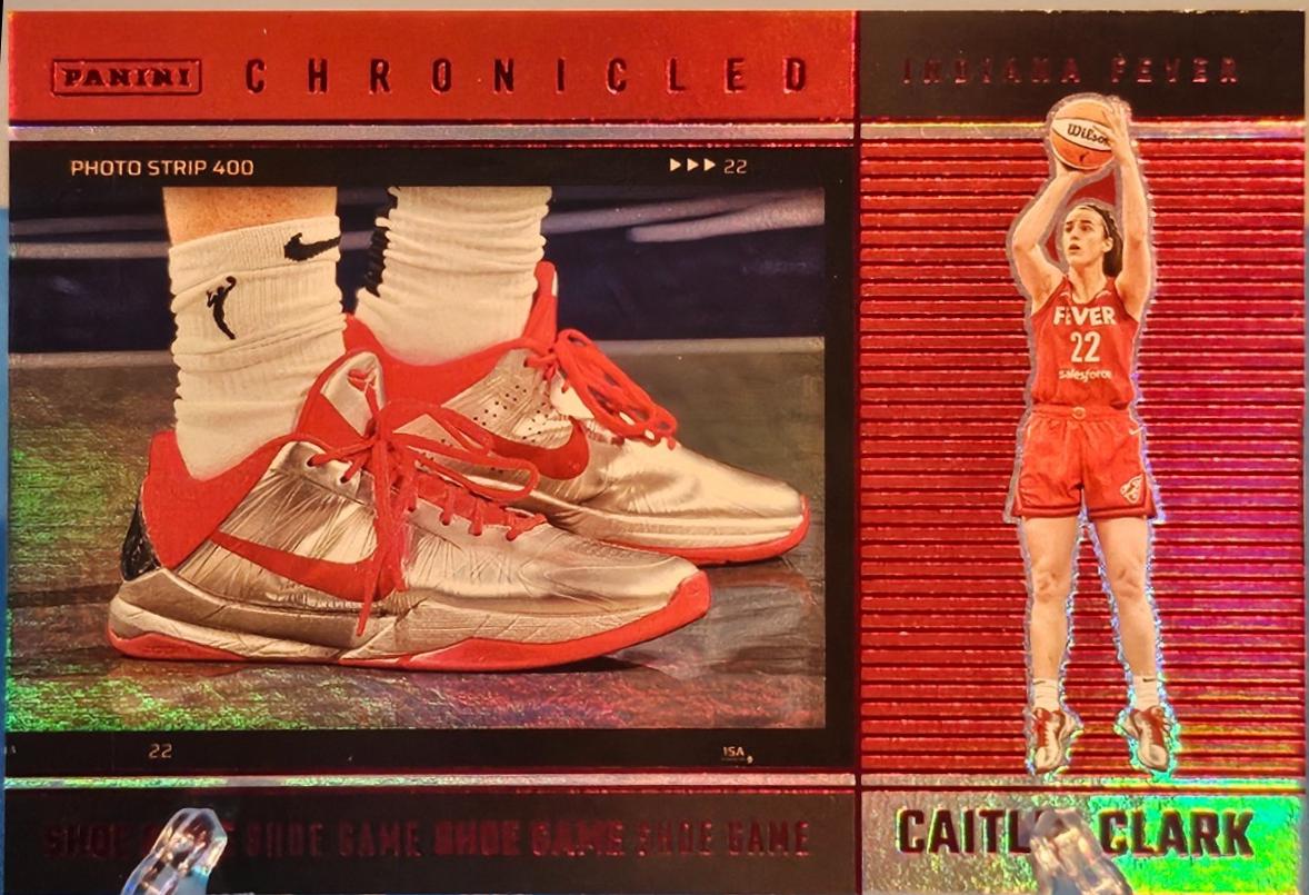 Caitlin Clark [Red Holo] #79