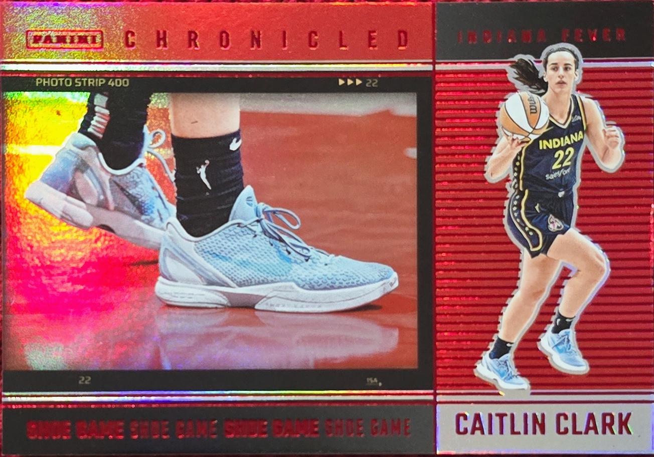 Caitlin Clark [Red Holo] #80