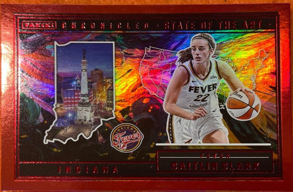 Caitlin Clark [Red Holo] #81