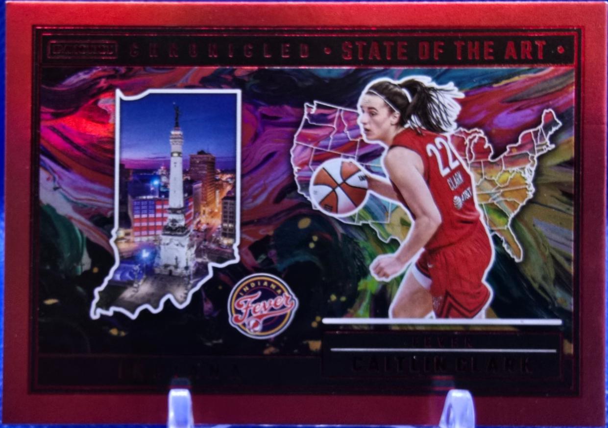 Caitlin Clark [Red Holo] #84
