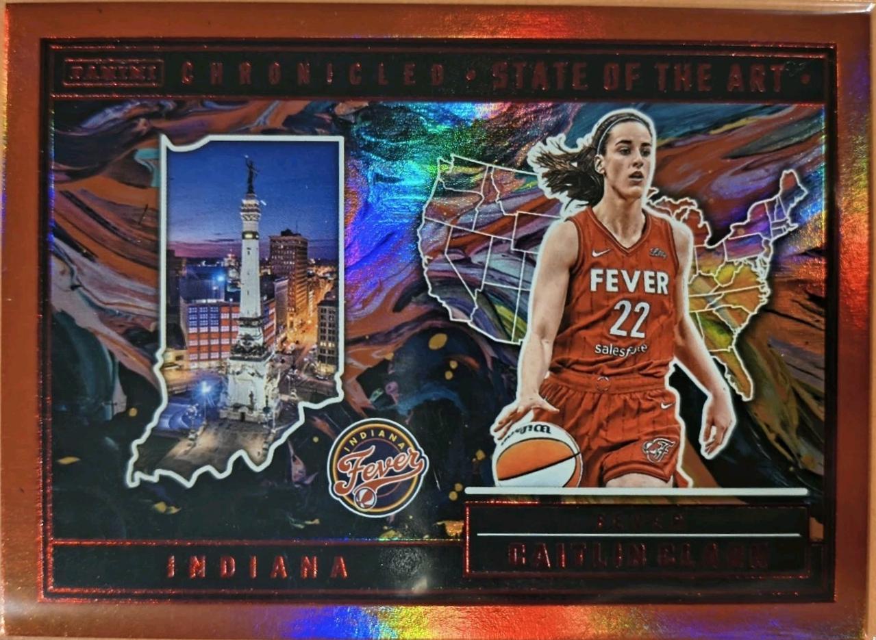 Caitlin Clark [Red Holo] #85