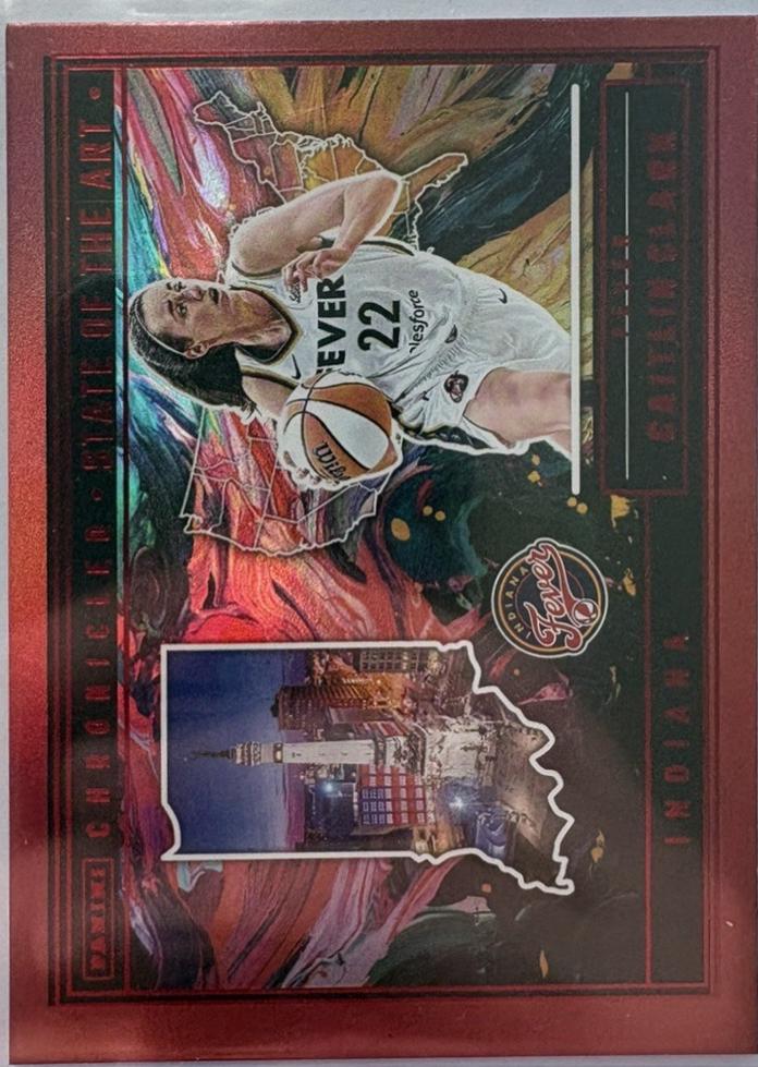 Caitlin Clark [Red Holo] #88