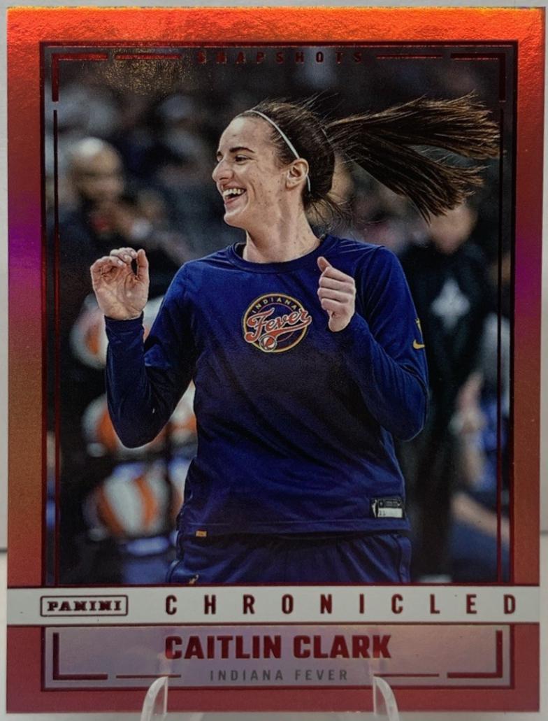 Caitlin Clark [Red Holo] #91