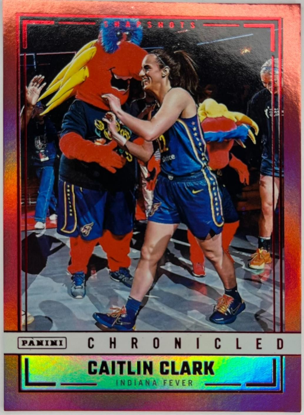Caitlin Clark [Red Holo] #92