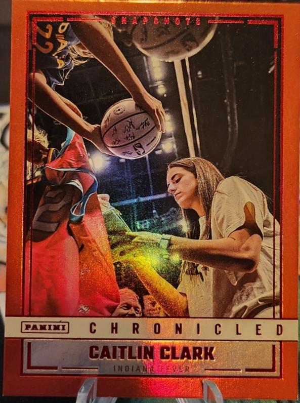 Caitlin Clark [Red Holo] #93