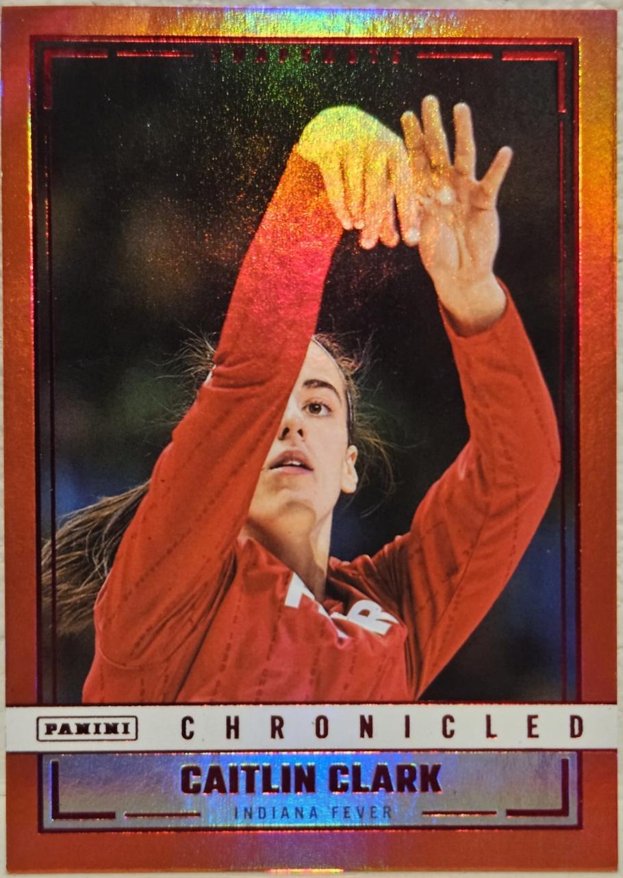 Caitlin Clark [Red Holo] #94