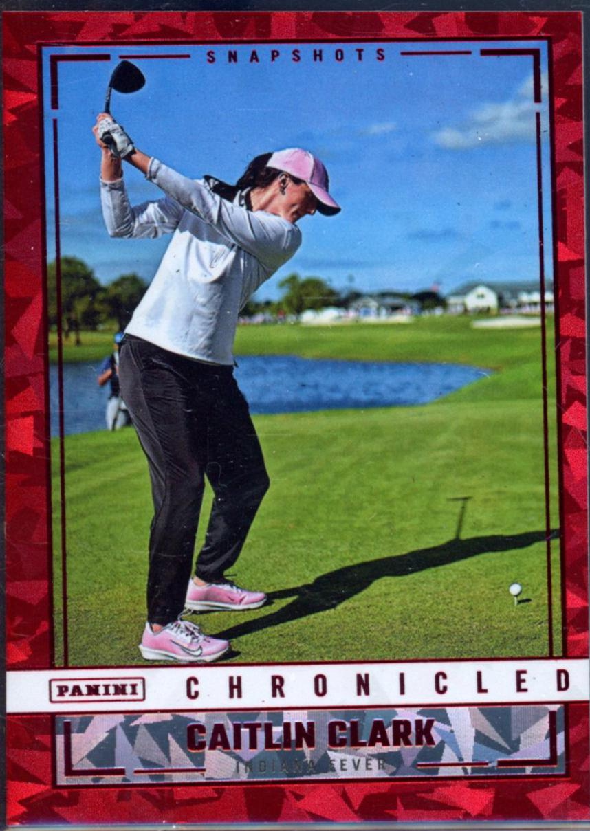 Caitlin Clark [Red Holo] #95