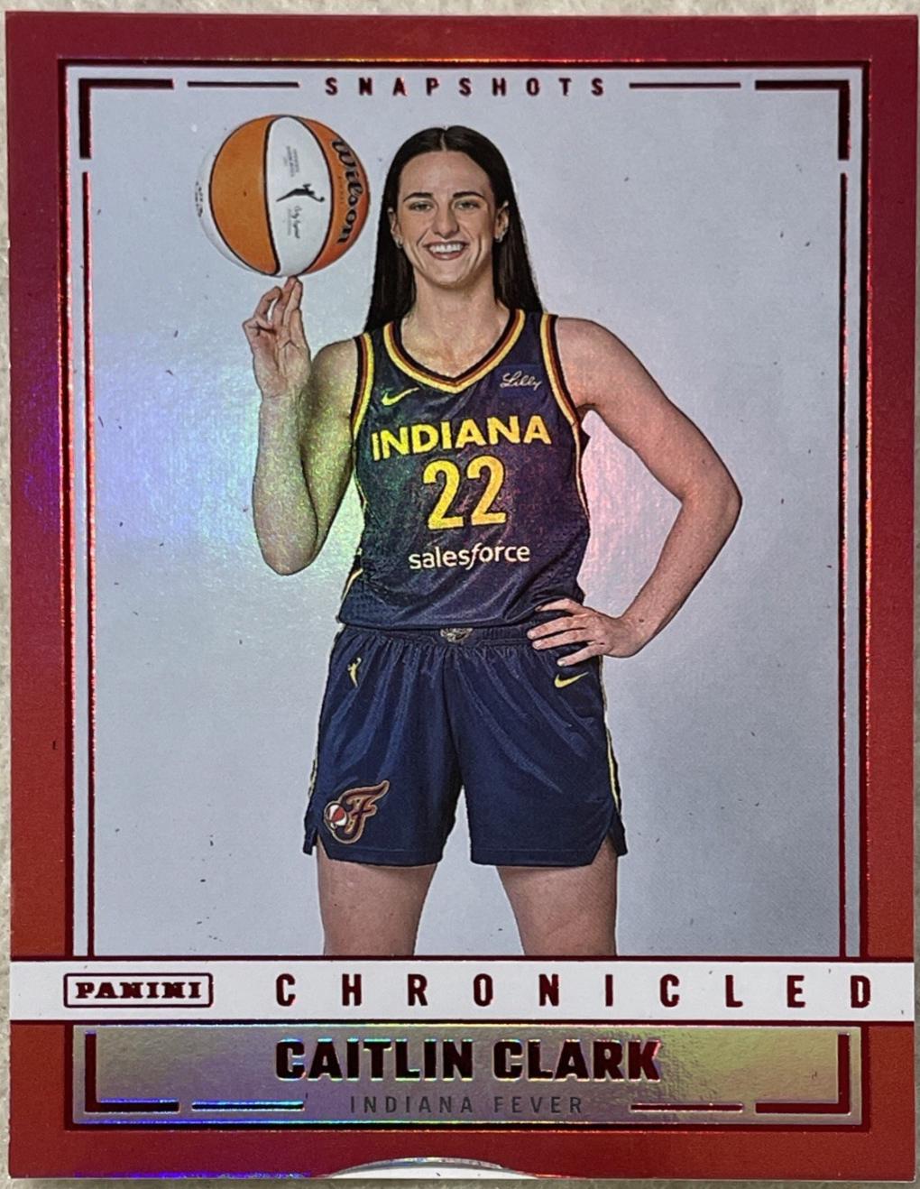 Caitlin Clark [Red Holo] #97