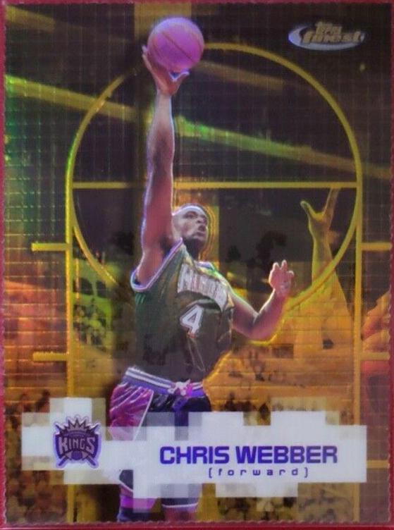 Chris Webber Gold Refractor #97