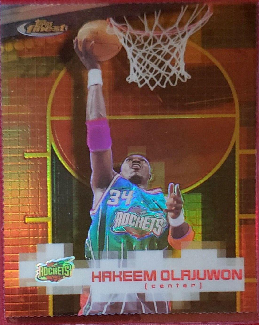Hakeem Olajuwon [Gold Refractor] #110