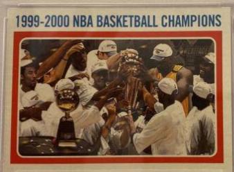 1999-2000 NBA Basketball Champions #137