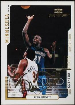 Kevin Garnett [Gold Script] #190