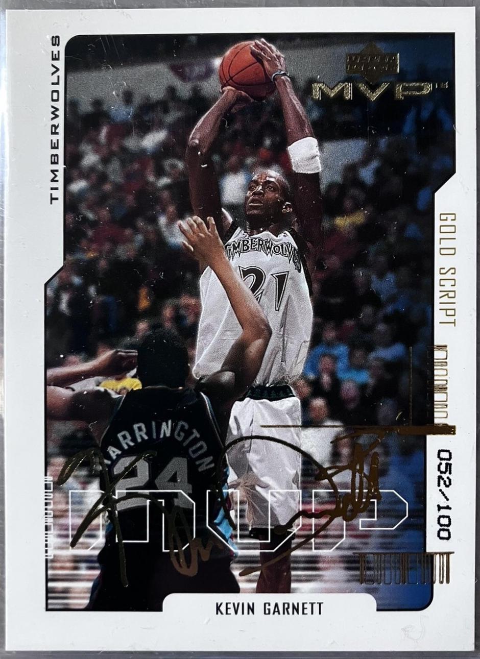 Kevin Garnett [Gold Script] #97