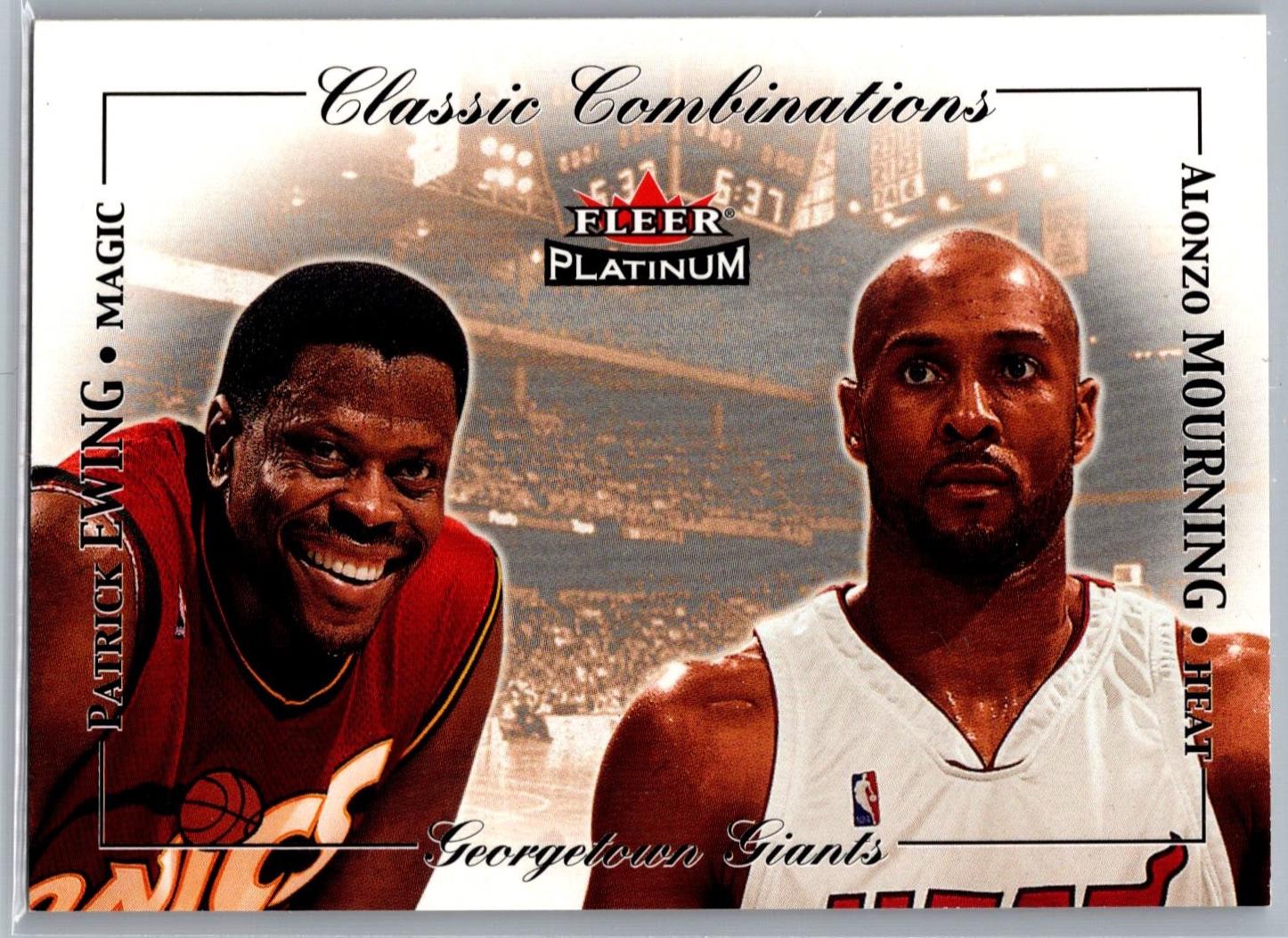 Patrick Ewing / Alonzo Mourning #15