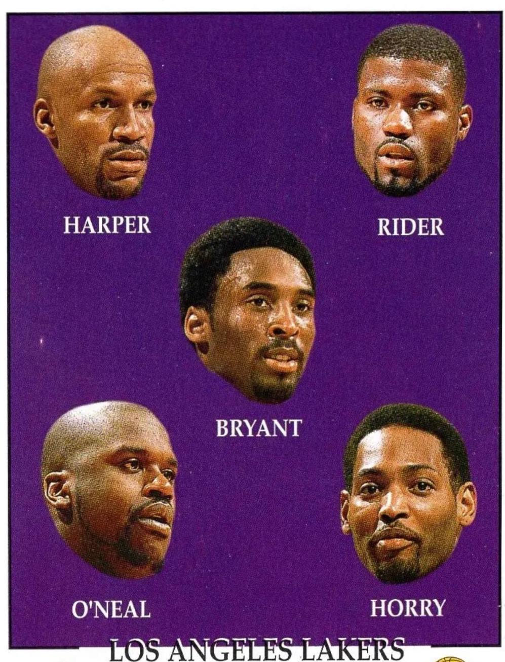 Los Angeles Lakers Team Checklist #281