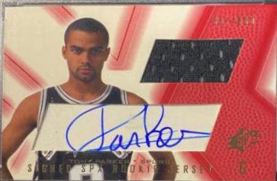 Tony Parker [Signed Jersey Red] #91