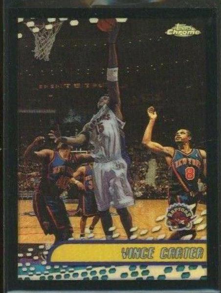 Vince Carter [Black Refractor] #10