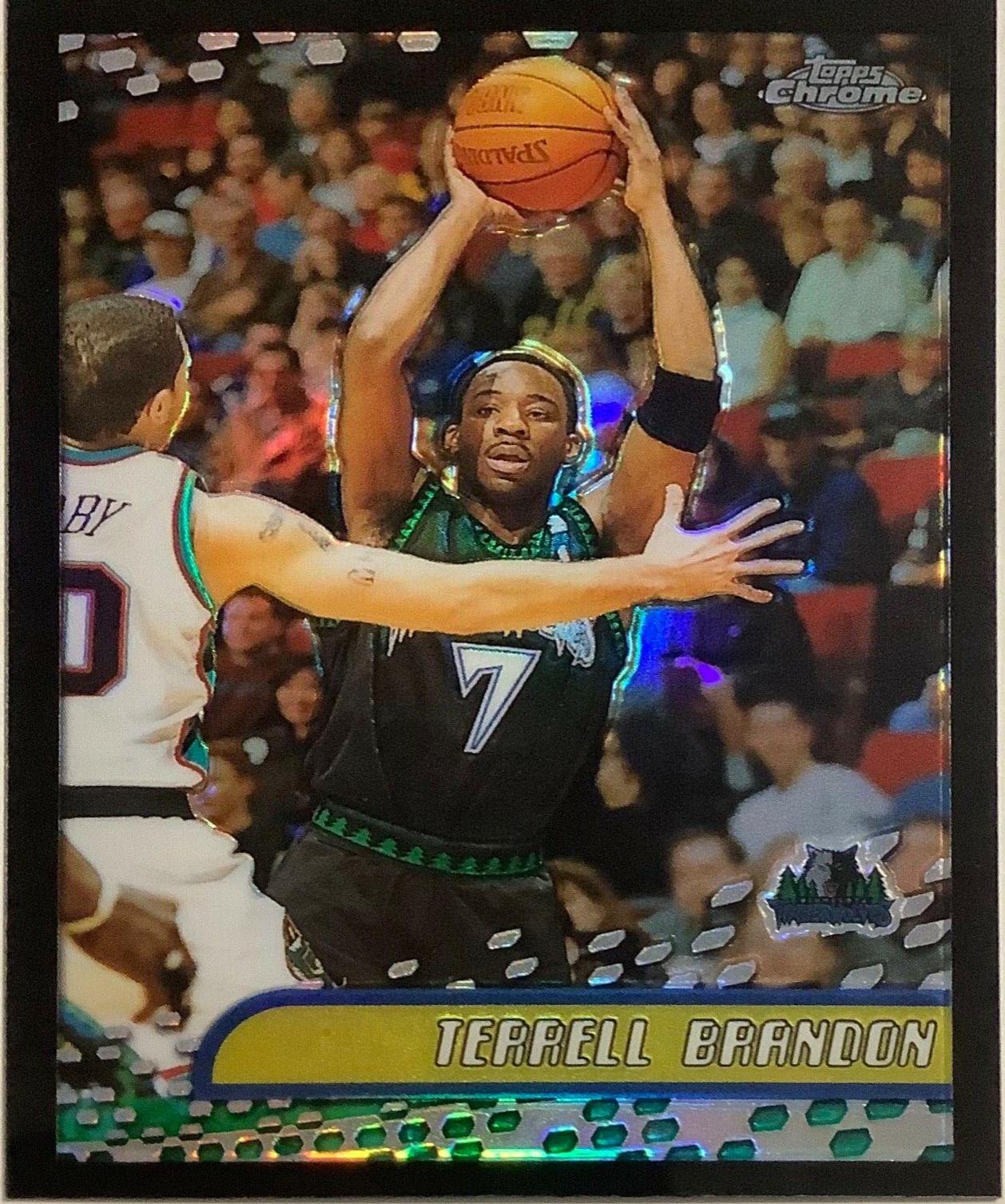 Terrell Brandon [Black Refractor] #26