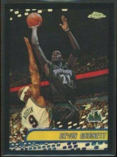 Kevin Garnett [Black Refractor] #21