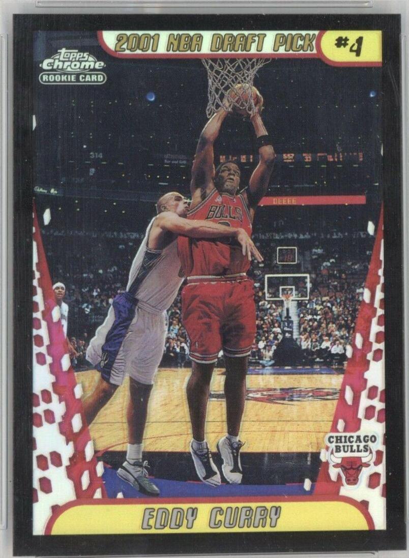 Eddy Curry [Black Refractor] #132