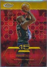Vince Carter [Gold Refractor] #58