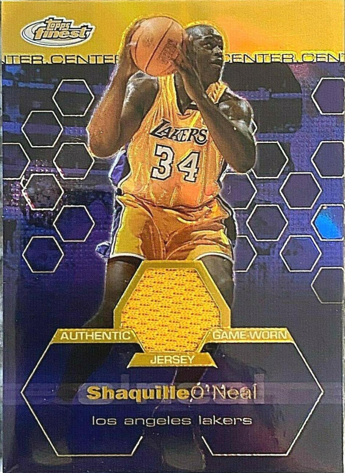 Shaquille O'Neal [Jersey Gold Refractor] #147