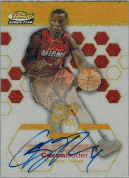 Caron Butler [Autograph Gold Refractor] #171