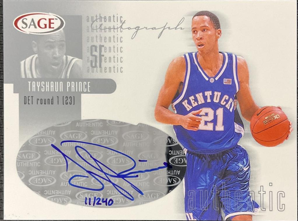 Tayshaun Prince [Silver] #A24