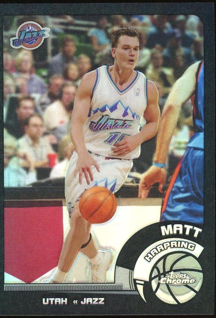 Matt Harpring [Black Refractor] #11