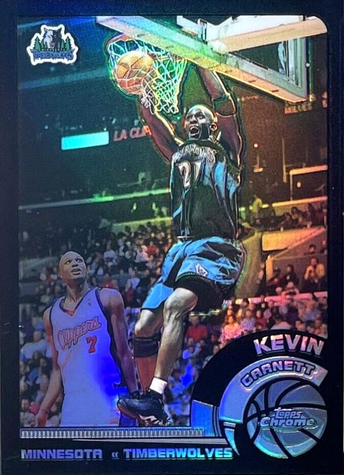 Kevin Garnett [Black Refractor] #25