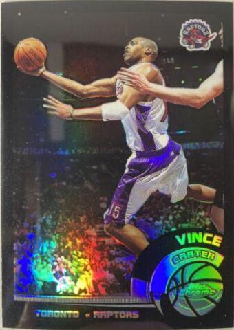 Vince Carter [Black Refractor] #30