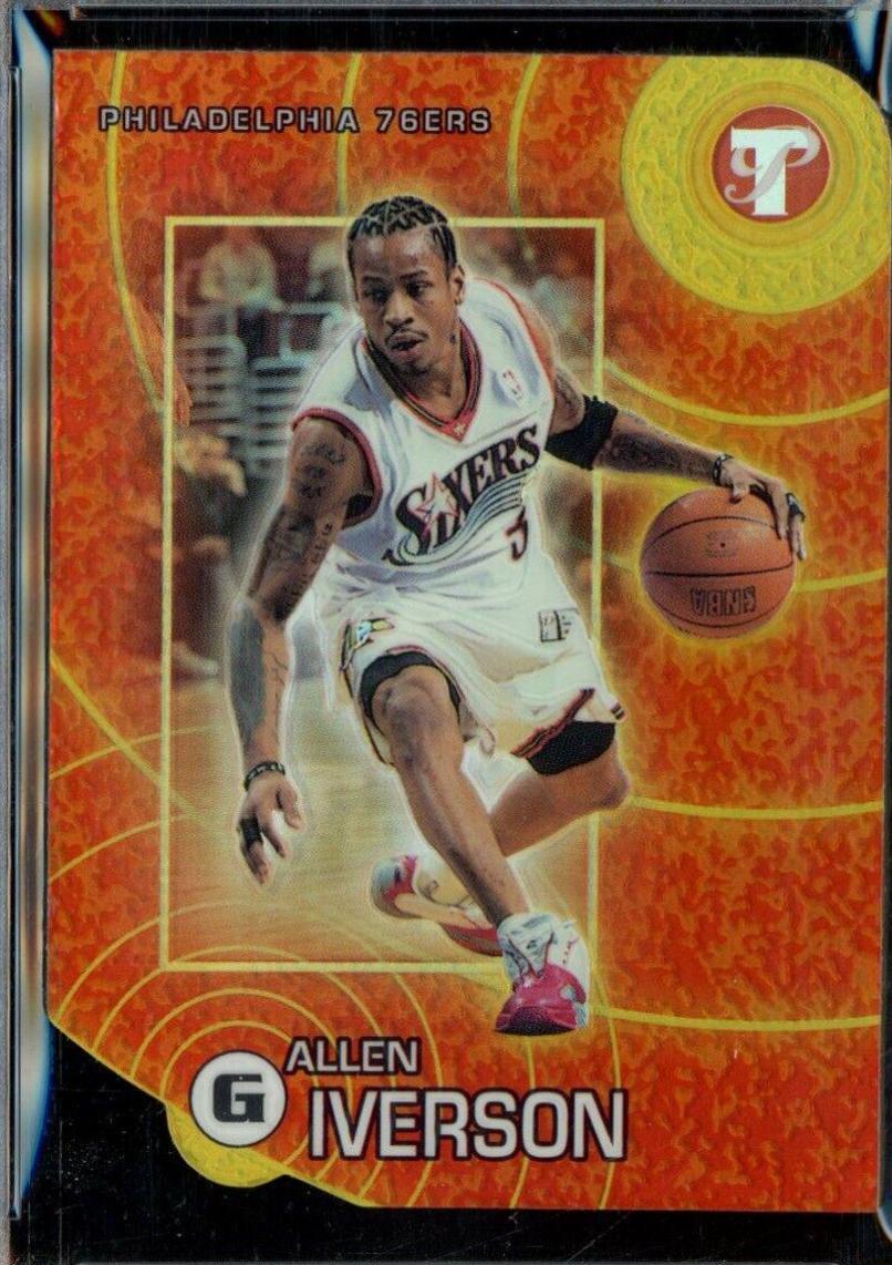 Allen Iverson Gold Refractor #11