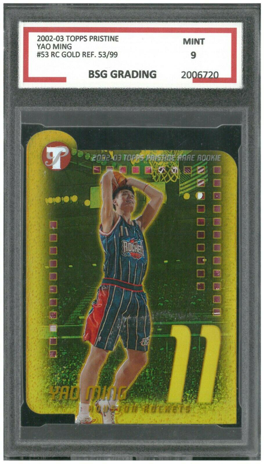 Yao Ming [Gold Refractor] #53
