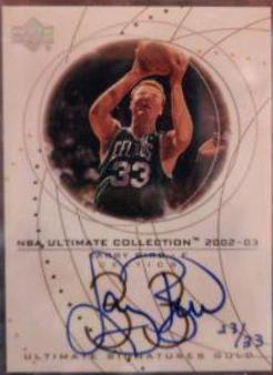 Larry Bird [Gold] #LB-S