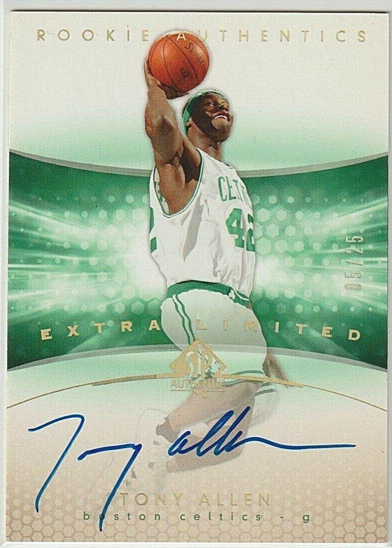 Tony Allen [Autograph Extra Limited] #163