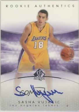 Sasha Vujacic Autograph #161